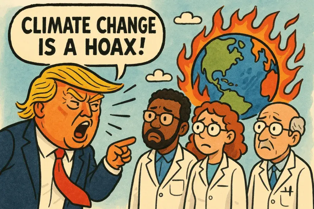Global Warming - Trump Denies
